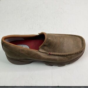 Twisted X MIE0001 Men's Brown Leather Slip-On Loafer Comfort Cushioned 10.5M